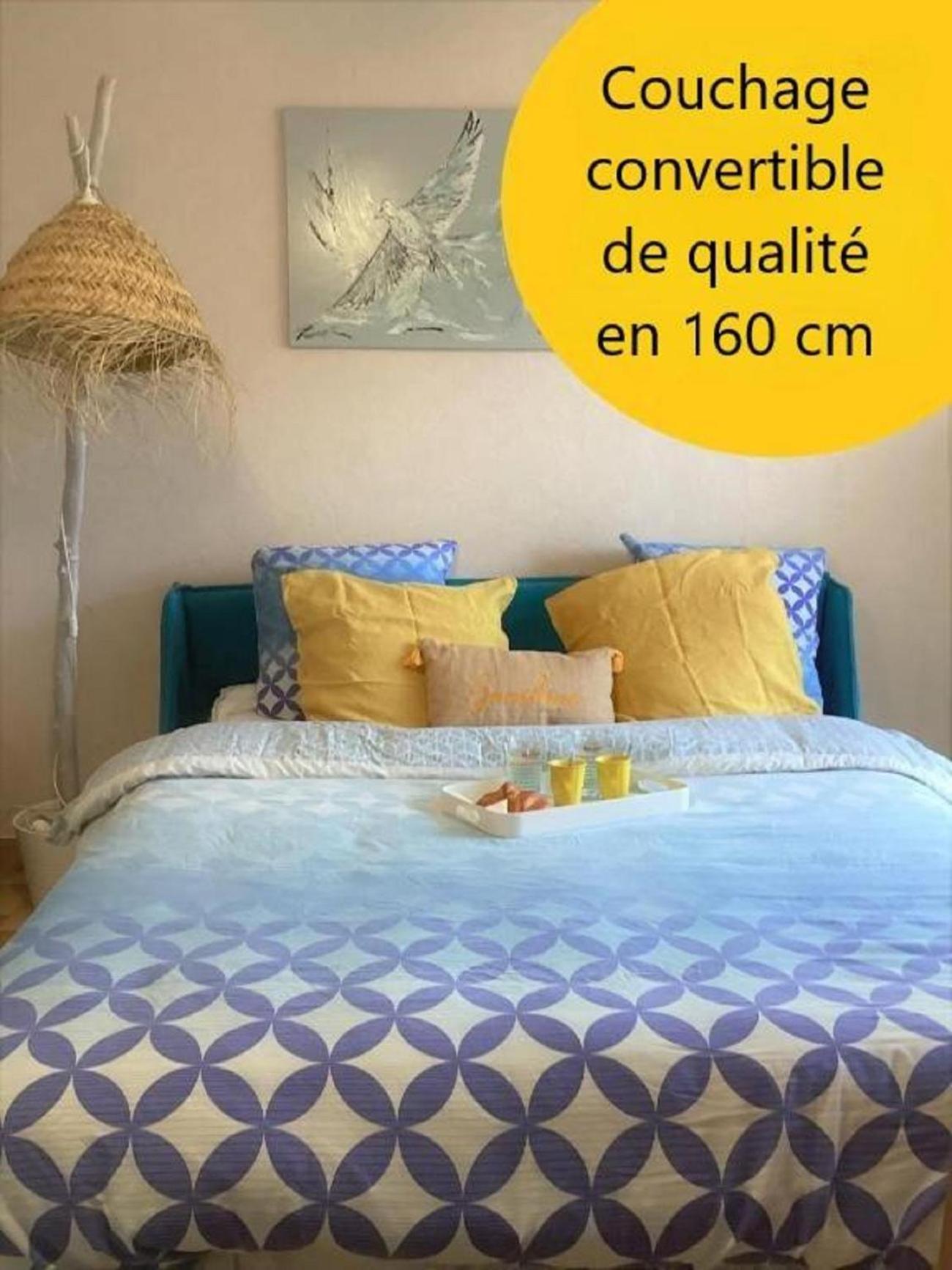 Mes Vacances A La Mer Studio 4 Pers, Parking Prive, Wifi, Linges Fournis, Climatisation 拉格朗德默特 外观 照片